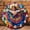 Mexican Dancer, variant on 12 Inch Wall Clock, Campfire Scene Wall Wooden Round Wall Clocks with Silent Non-Ticking Quartz Movement, Battery Operated, Art Decor Hanging Clock for Kitchen, Bathroom, Bedroom, Living Room