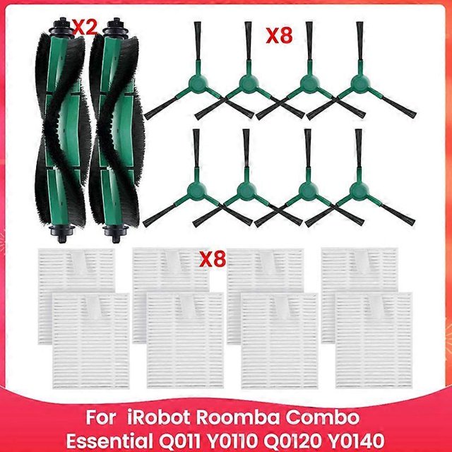 Accessories Kit for Combo Essential Series Q011, Y0110, Q0120,Y0140 Robot Vacuum Replacement Parts