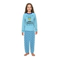 thumbnail image 4 of Happy Hanukkah Matching Family Pajamas Blue, Cotton And Polyester, Family And Dog Size, 4 of 7