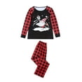 thumbnail image 4 of Fiomva Family Christmas Pajamas Matching Pajamas for Family, Xmas PJs Sets Holiday Sleepwear, 4 of 10