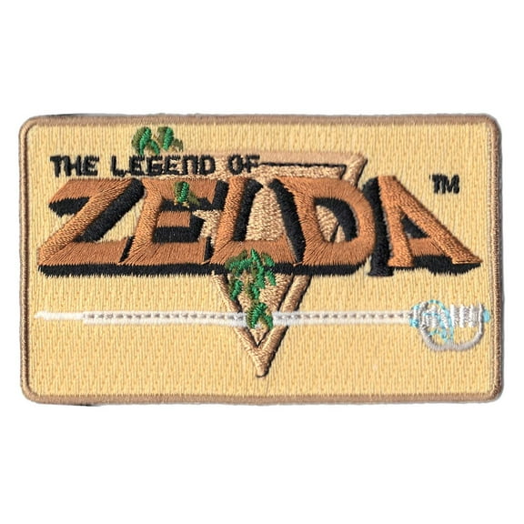 The Legend of Zelda Title Screen Iron On Patch