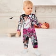 thumbnail image 3 of Stray Kids Baby Long Sleeve Footless, Infant Playsuit Romper Jumpsuits for Boys Girls, 3 of 8