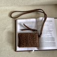 thumbnail image 3 of Women's Suede Crossbody Bag, Urban Simplicity, Fashion Retro, Luxe Single Shoulder Bag, 3 of 9
