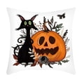 thumbnail image 1 of Halloween Pumpkin Decorations Halloween Pumpkin Pillow Set: Printed Pillows for Home Décor, Polyester Pillow Set0, 1 of 6