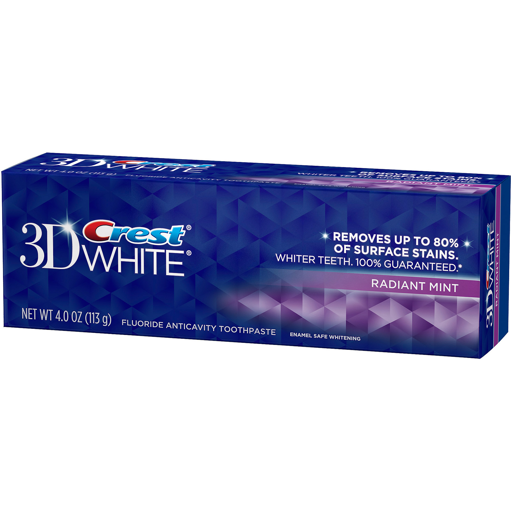 Crest 3D White Radiant Mint Whitening Toothpaste, 4 Oz - image 4 of 8