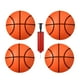 thumbnail image 5 of KAKOWELY 1 juego de juguetes de baloncesto inflables, pequeños y portátiles, juguetes de baloncesto de plástico para niños., 5 of 5