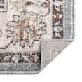 thumbnail image 7 of Unique Loom Eco Traditional Collection Area Rug - Coherance (4' x 6' Rectangle Harbor Blue/Ivory), 7 of 7