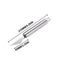thumbnail image 3 of RBCKVXZ Kitchen Tools Pizza Knife Cake Shovel Three Hole Shovel Small Shovel Cheese Shovel Leather Knife Ice Cream Spoon Nucleator Bottle Opener Potato Knife Carving, Kitchen Gadgets, 3 of 3