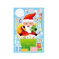 thumbnail image 1 of Pegatina decorativa de Navidad, muñeco de nieve, alce, fiesta, ventana estática, hogar, cocina, oficina, decoración para refrigerador, pegatina de vidrio para pared, 1 of 4