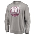 thumbnail image 2 of Men's Heathered Gray Texas A&M Aggies 12th Man Centennial Pullover Sweatshirt, 2 of 3