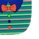 thumbnail image 4 of Toddler Bibs Double Sided Waterproof Soft Cotton Cute Cartoon Pattern Washable Bibs for Infant Boys Girls 14, 4 of 4