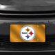 thumbnail image 2 of Rico Industries etiqueta láser cortada de 12" x 6" de los Pittsburgh Steelers de la NFL en amarillo para carro/camión/SUV - Decoración automotriz, 2 of 3