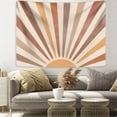thumbnail image 4 of Sun Tapestry, Vintage Boho Tapestry Wall Hanging Aesthetic Rainbow Abstract Tapestries for Bedroom Bohemian Wall Retro Decor, 4 of 6