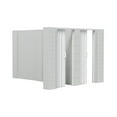 thumbnail image 2 of EverBlock 10’ x 12’ x 7’ T-Shaped Wall Kit with 2 Accordion Doors | 3’ x 7’ Doorways | Modular Building Blocks | Room Divider & Partition | Easy to Connect & Reuse | Indoor & Outdoor Use, 2 of 7