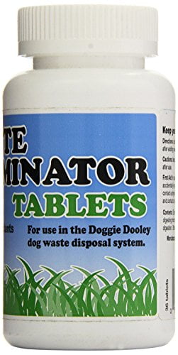 White Doggie Dooley 36 Waste Tablets 