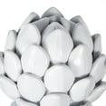 thumbnail image 3 of A&B Home White Ceramic Artichoke for Tabletop Decoration 6.3" x 6.3" x 9.8", 3 of 10