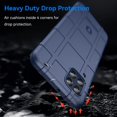 thumbnail image 3 of Case for Samsung Galaxy M33, Heavy Duty Shockproof Absorption Impact Resistant Protective Phone Case Bumper Rugged Cover for Samsung Galaxy M33 HD Blue, 3 of 14