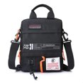 thumbnail image 3 of Bolso bandolera de nailon para hombre, multifunción, moderno, informal, para senderismo, bicicleta, viajes, bolso escolar, XA80ZC, 3 of 5