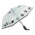 thumbnail image 1 of Paraguas de lluvia con forma de gato, decorativo, para mujeres y niñas, ideal para viajes al aire libre. Longitud plegable 27cm, 1 of 8