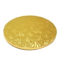 thumbnail image 2 of Cake Fold-under Board, Round Gold, 1/2" Thick. pack of 6 - 10", 2 of 2
