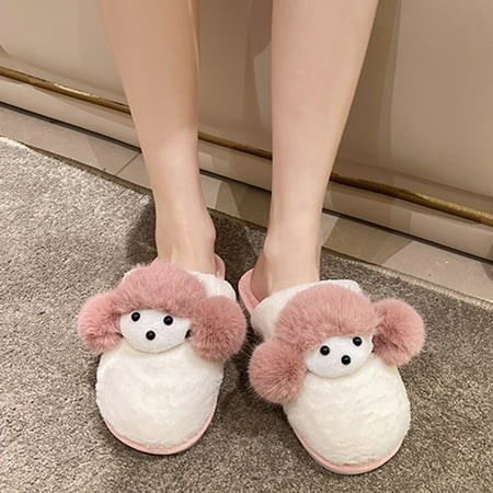 

Summer Slippers For Women Beach Accesseories Flip Flops For Women Ladies Cotton Slippers Autumn Winter Home Warm Shoes Plus Velvet Cute Cartoon Animal Cotton Slippers Swimming Pool Accessories Mens Wo