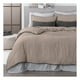 thumbnail image 1 of Funda de Edredón Duvet con Pompones y Fundas de Almohada Esquimal (Café - Gris, Matrimonial XL), 1 of 7