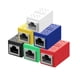 thumbnail image 4 of Cable de red Gigabit a conector RJ45, conexión de red, adaptador extensor divisor de tres vías con dos cabezales rectos, 4 of 4