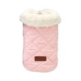 thumbnail image 1 of Chaleco acolchado cálido Chaqueta para perros Ropa para mascotas pequeña y para proteger con cuello de piel Ropa impermeable para / invierno - Gloria Chaqueta de cachorro de invierno, 1 of 9