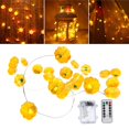 thumbnail image 4 of Luz de cadena para interiores Outdor,luces de cadena g40 bombillas blancas 18 pies 50 pies 25 pies led,luces colgantes al aire libre patio porche con energía solar,luces de patio Pumpki 3D, 4 of 9