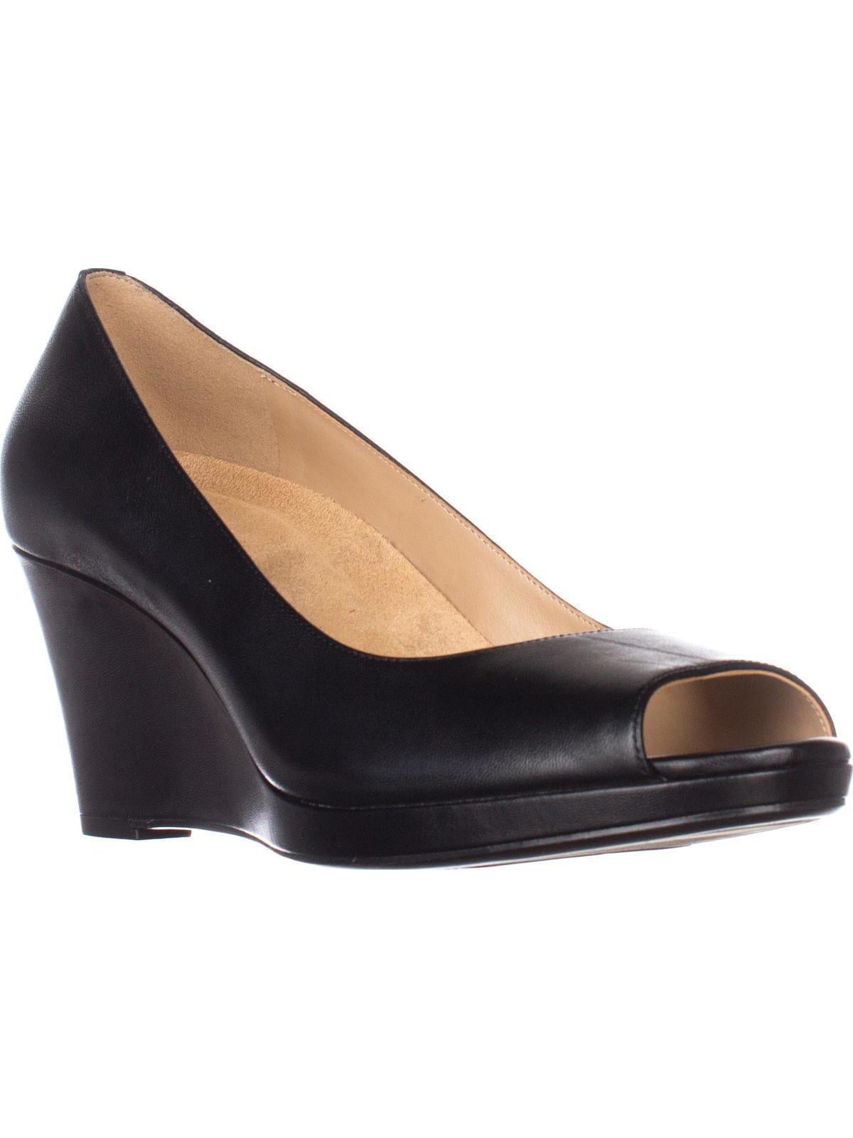 olivia peep toe wedge naturalizer