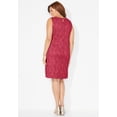 thumbnail image 2 of Catherines Women's Plus Size Sparkling Lace Jacket Dress, 2 of 6