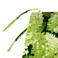 thumbnail image 5 of Jordan Manufacturing 57" x 18.75" Hydrangea Forest Green Floral Rectangular Outdoor Settee Swing Bench Cushion with Ties, 5 of 10