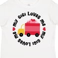 thumbnail image 4 of Inktastic My Gigi Loves Me Boys or Girls Toddler T-Shirt, 4 of 5