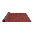 thumbnail image 2 of Ahgly Company Indoor Square Abstract Red Modern Area Rugs, 6' Square, 2 of 4