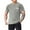 Gray, variant on Lmnyox Mens Athletic T Shirts Breathable Short Sleeve Pocket Tee Summer Crew Neck Basic Training Sport Shirt