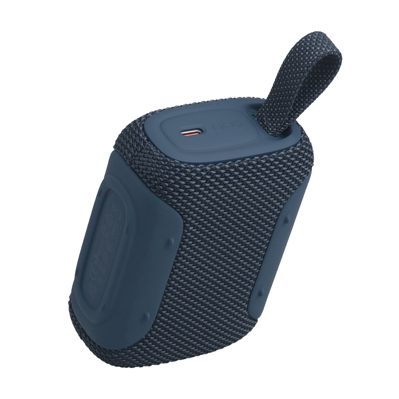 JBL Go 5 - Ultra-portable waterproof and drop-proof speaker with JBL legendary sound and ambient edge lighting - Blue