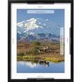 thumbnail image 5 of Art.com Mt. Mckinley, Denali National Park, Alaska, USA Photographic Print by Hugh Rose, Black Frame Wall Art, 17" x 21", 5 of 5