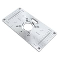 thumbnail image 4 of Placa de inserción para carpintería, máquina recortadora, placa abatible, placa de inserción de aluminio, máquina recortadora, placa abatible de alta capacidad, 4 of 12