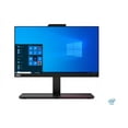 thumbnail image 2 of Lenovo ThinkCentre M70a 11CK - All-in-one with Full Function Monitor stand - Core i5 10400 / up to 4.3 GHz - RAM 8 GB - SSD 256 GB - TCG Opal Encryption 2, TLC - UHD Graphics 630 - Gigabit Ethernet - Win 10 Pro 64-bit - monitor: LED 21.5" 1920 x 1080 (Full HD) - keyboard: US - business black, 2 of 12