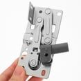 thumbnail image 3 of OFFIGAM Cabinet Divider Laminate Pin Iron Hinges with 45 Degree Opening 2Pcs 3.9X2.6X0.8In, 3 of 6