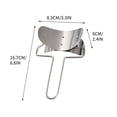 thumbnail image 2 of Kyusrd Stainless Steel Filling Spoon Dumpling Clip Cutting Dumpling Skin Mould Stainless Steel Dumpling Making Machine, 2 of 3
