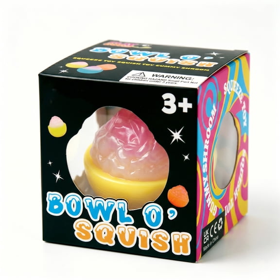 Roiihwy Shaved Ice Squish Toys, Slow Rebound Squeeze Stress Balls, Purple, 2.36"x2.56", Stress Relief Sensory Toys