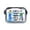 D, variant on Clear Pvc Portable Patterned Makeup Case Compact Travel Toiletry Bag Sturdy Transparent Storage Pouch For Cosmetics And Beauty Accessories