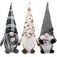 thumbnail image 1 of Coffee Gnome Coffee Bar Decoration Plaid Swedish Tomte Gnome Gift But First Coffee Scandinavian Figurine Nordic Plush Farmhouse Home Decor Set of 3, 1 of 5