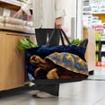 thumbnail image 6 of Turtle Large Capacity Reusable Foldable Cube Organizer with Oxford Cloth Material - Ideal Shopping Basket, Shopping Bags, and Storage Box Solution, 6 of 7