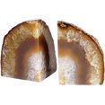 thumbnail image 1 of AMOYSTONE Agate Natural Bookends Pair, Hand Made Polished Bookends for Rock Collectors 4-6 lbs, 1 of 7