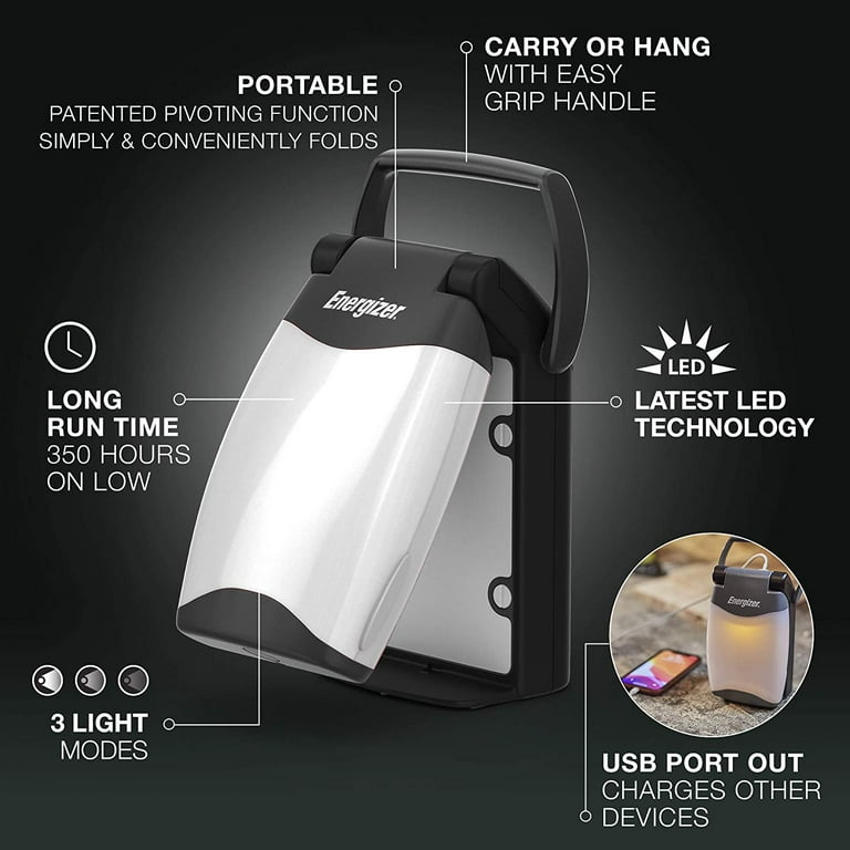 USB Emergency Lantern & Power Bank by Ready Hour (3,000 mAh)