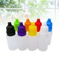 thumbnail image 3 of EeaseMX 8 botellas vacías de plástico de 20 ml con gotero exprimible para líquidos oculares (color aleatorio), 3 of 7