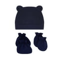 thumbnail image 3 of Bear Ears Infant Caps Baby Boy Girl Toddler Hats Cute Cotton Hospital Hats, 3 of 10