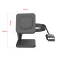thumbnail image 2 of 1 cargador 100cm 5V 1A USB Cradle Dock Cable para Fitbit Versa 4/3/Fitbit Sense 2/, 2 of 9